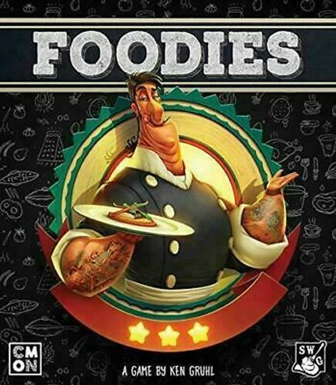 Foodies - CMON Board Game -=NEW & Sealed=-