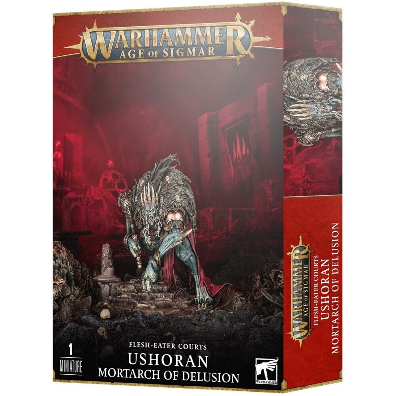 Warhamnmer Age of Sigmar: Flesh-Eater Courts - Ushoran Mortarch of Del