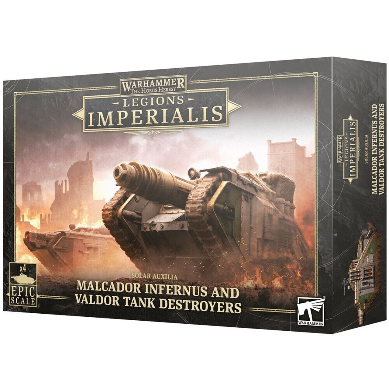 Legions Imperialis: Solar Auxilia - Malcador Infernus & Valdors Tank Destroyers