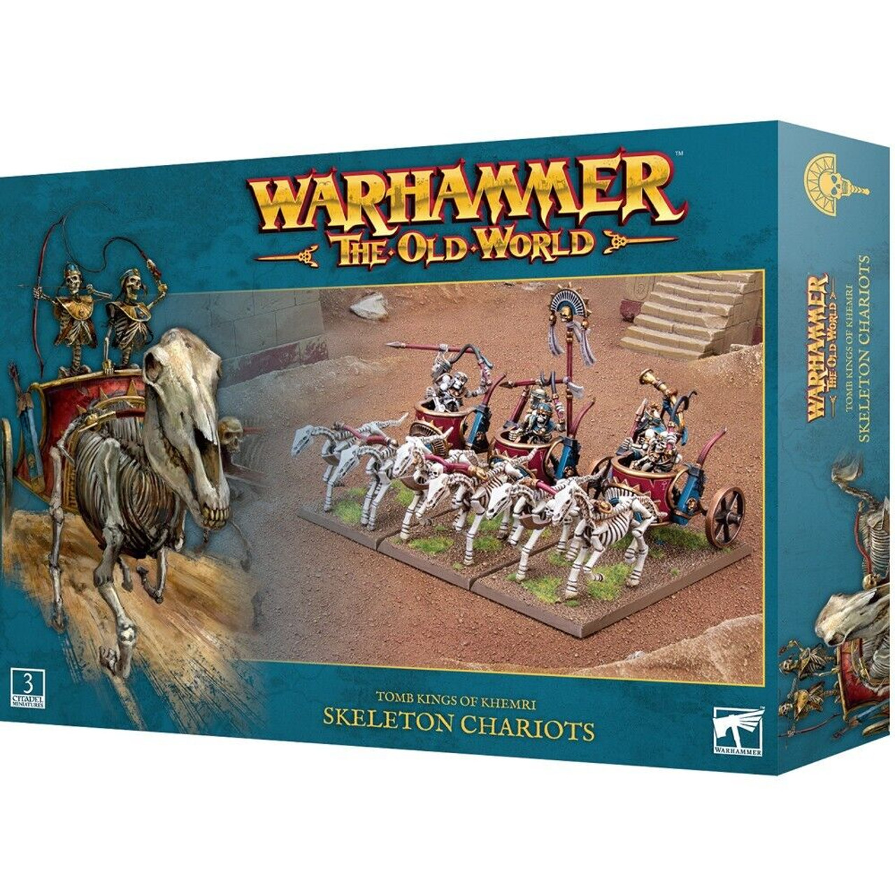 Warhammer The Old World: Tomb Kings of Khemri - Skeleton Chariots