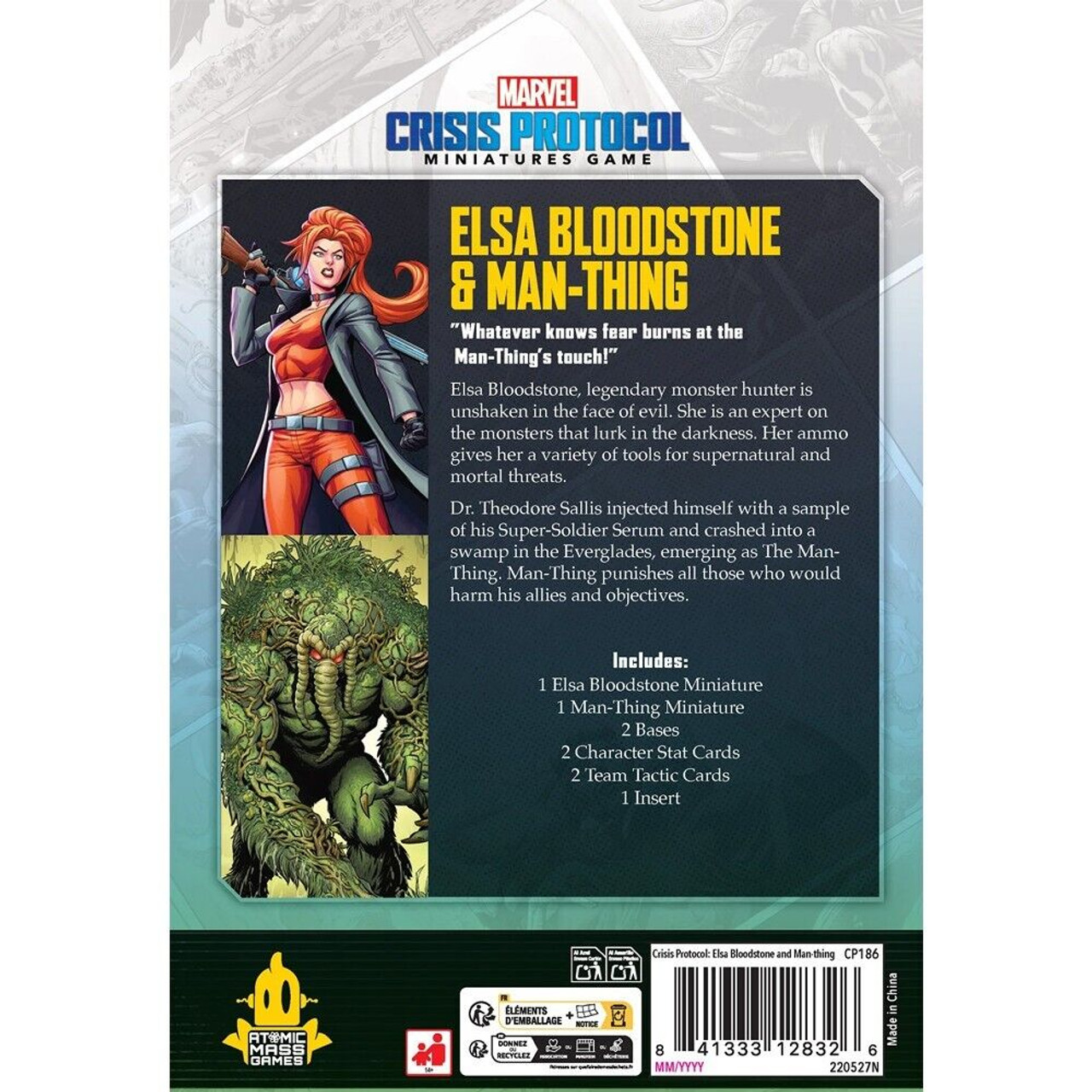 Marvel Crisis Protocol: Elsa Bloodstone & Man-Thing