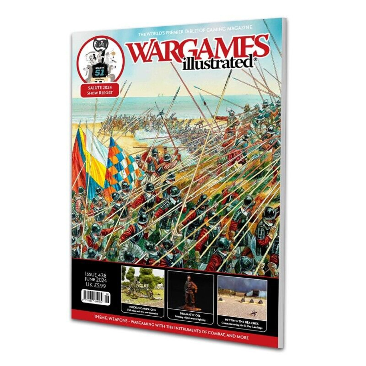 WARGAMES ILLUSTRATED MAGAZINE- WI438 June 2024 Issue