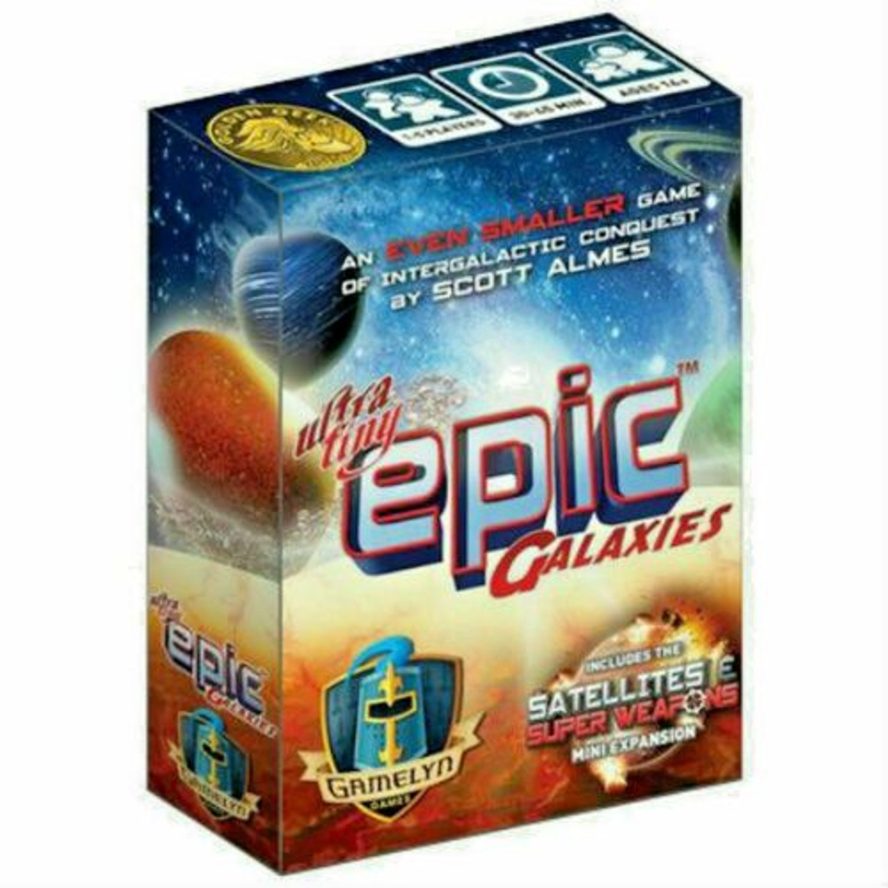 Gamelyn Games - Ultra-Tiny Epic Galaxies- Pocket Board Game -=NEW=-