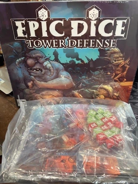 Potluck Games - Dungeon Dice: Tower Defense Board Game With Expansion Dice/Mats