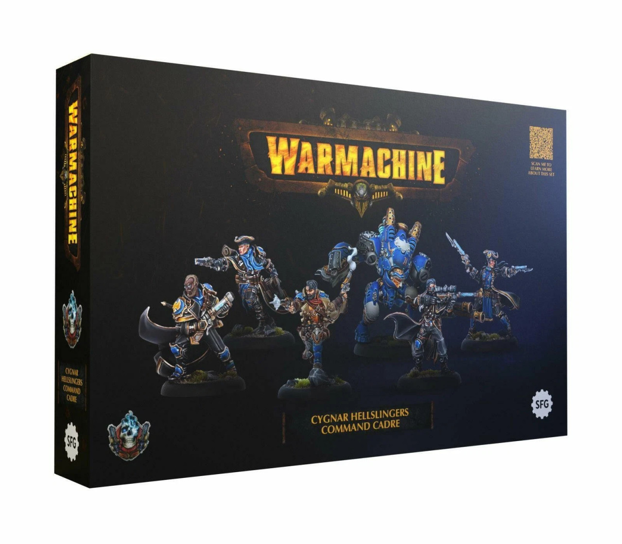WARMACHINE: Cygnar Hellslingers Command Cadre