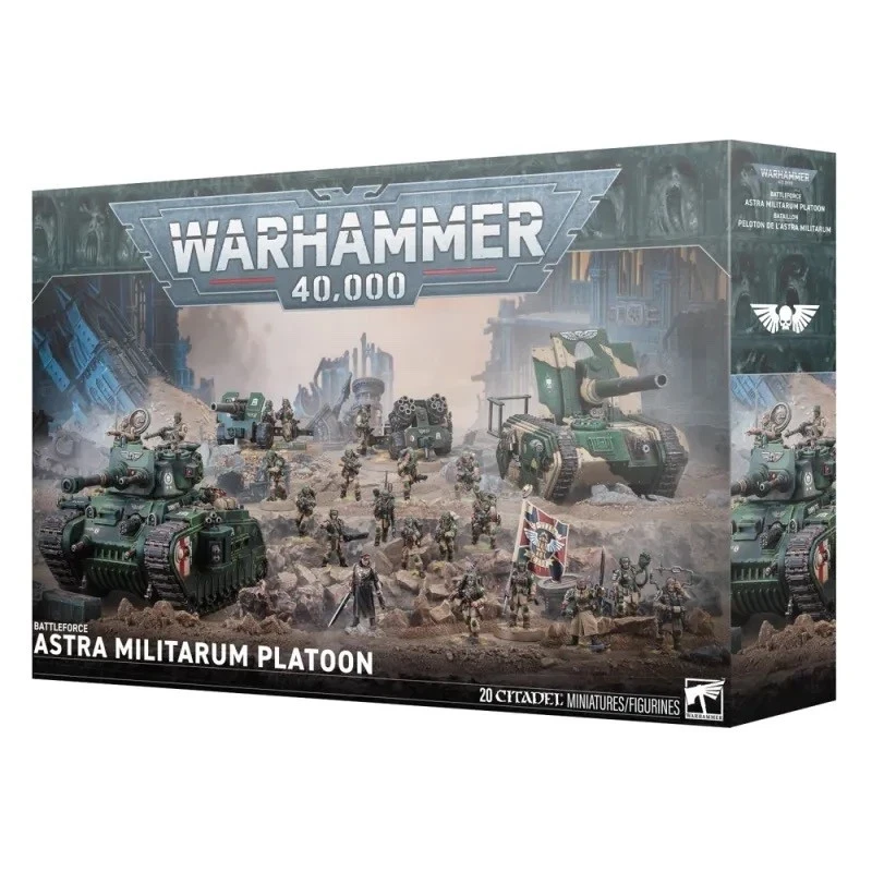 Warhammer 40K: Battleforce - Astra Militarum Platoon