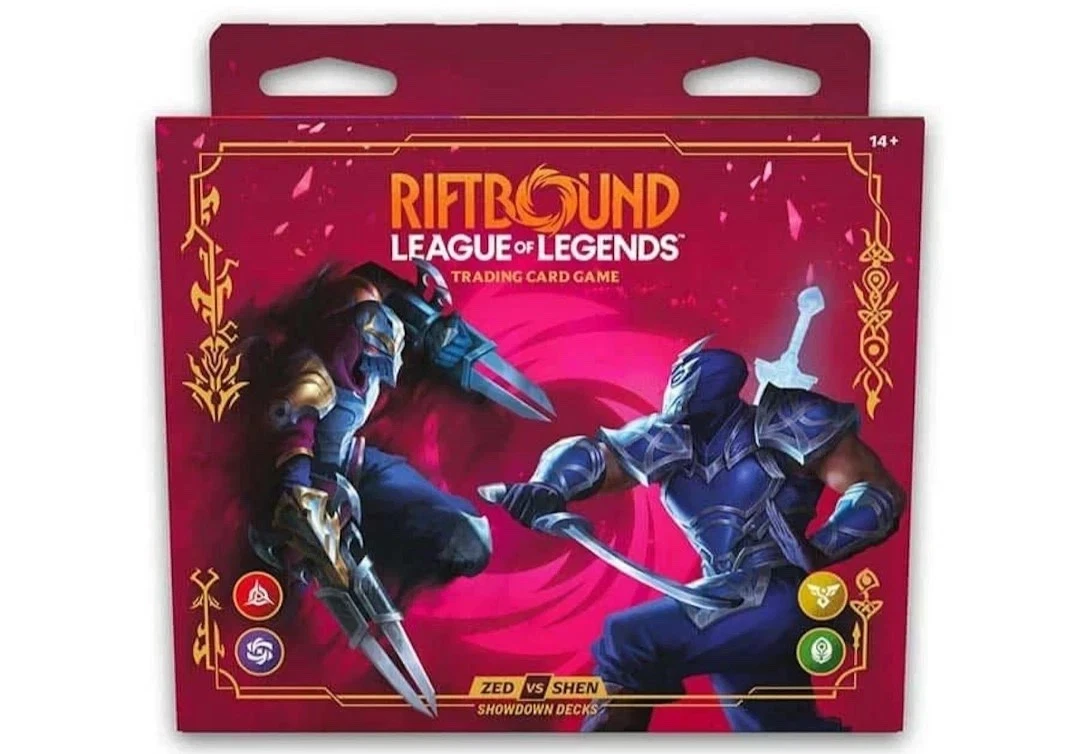 Riftbound TCG: Vendetta Showdown Decks - Zed Vs Shen