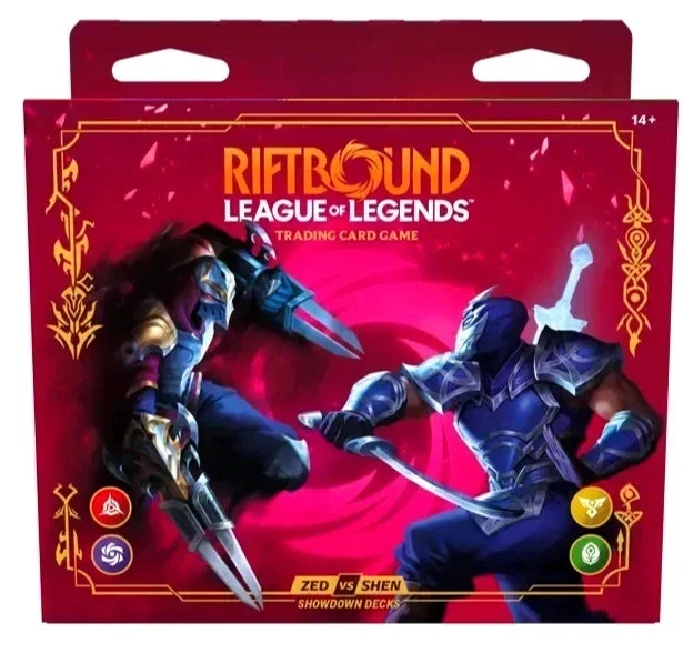 Riftbound: League of Legends - Vendetta Showdown Deck - Zed vs Shen