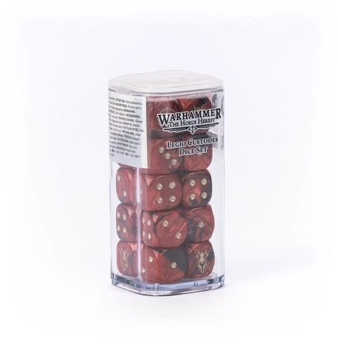 LEGIO CUSTODES DICE SET - WARHAMMER HORUS HERESY - PRESALE 9/12