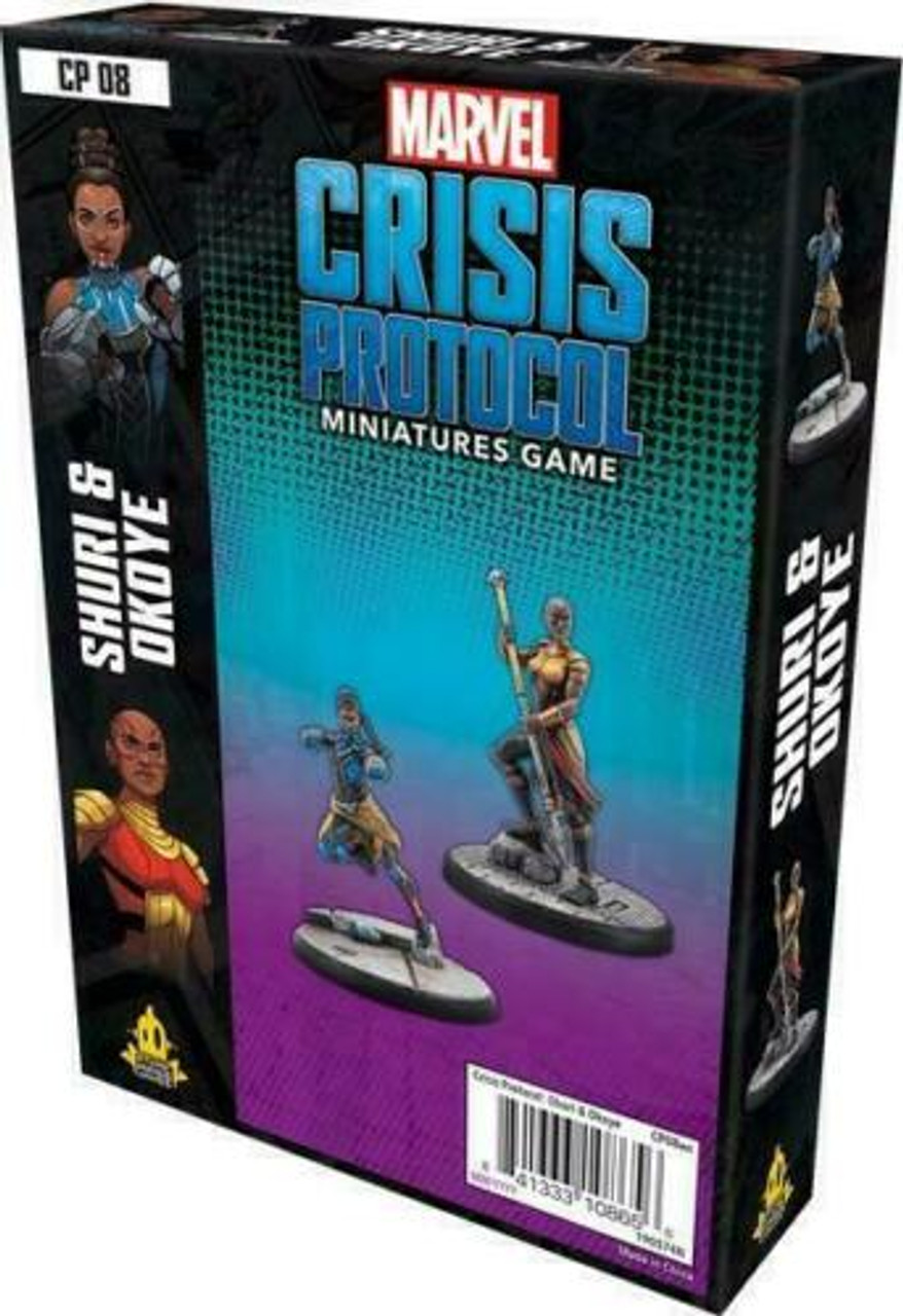 Marvel Crisis Protocol - Shuri & Okoye -=NEW=- Miniatures Expansion