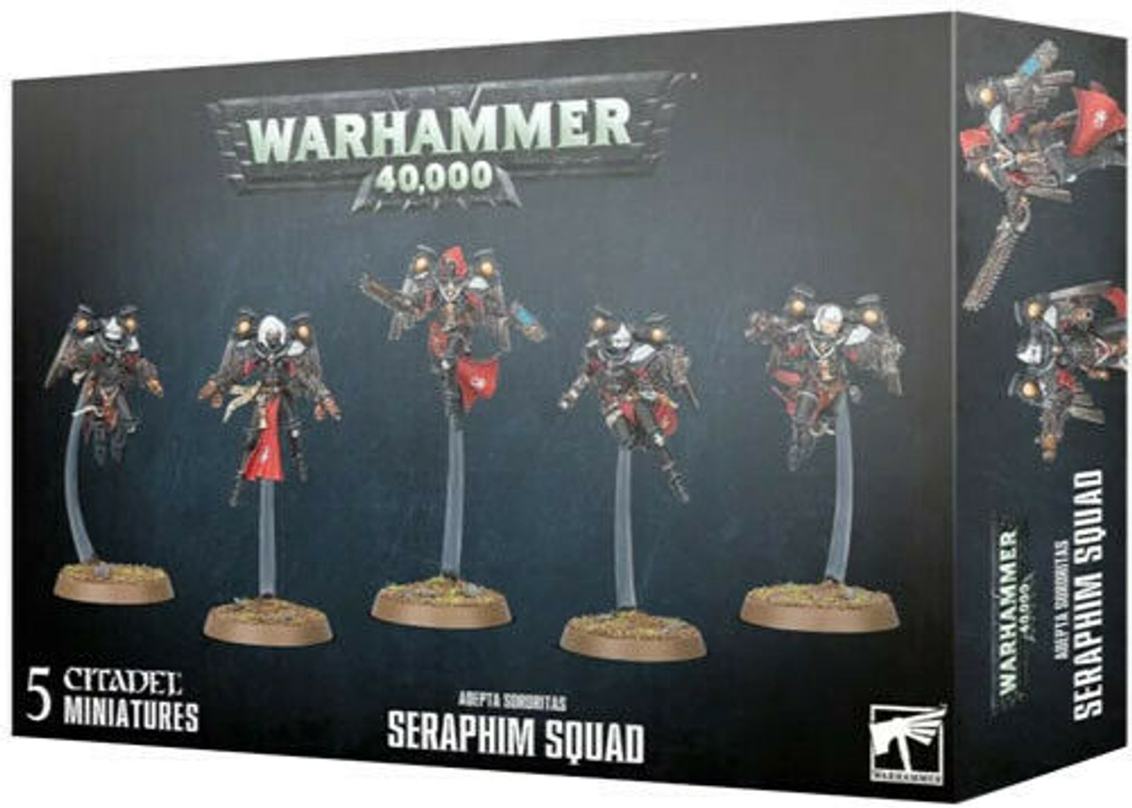 Games Workshop - Warhammer 40K - Adepta Sororitas Seraphim Squad -=NEW=-