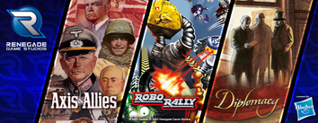 Renegade to be New Home to Axis & Allies, RoboRally, and Diplomacy!