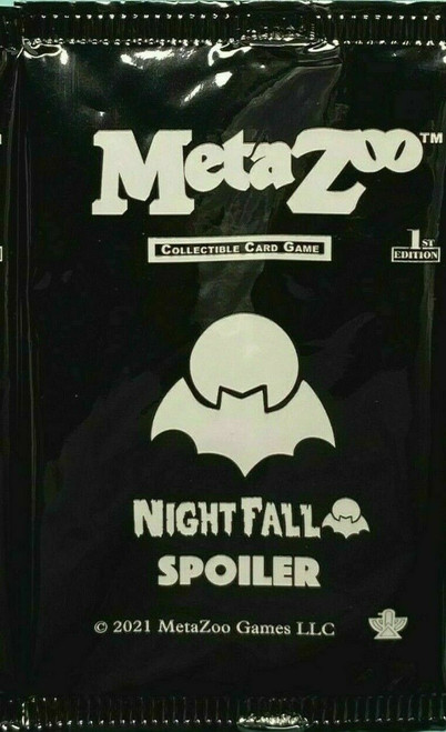 MetaZoo Nightfall Spoiler - Sealed -1st Edition Promo Pack-=NEW=-