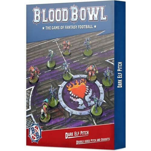 Blood Bowl: Nurgle Team Pitch & Dugouts -=NEW=-