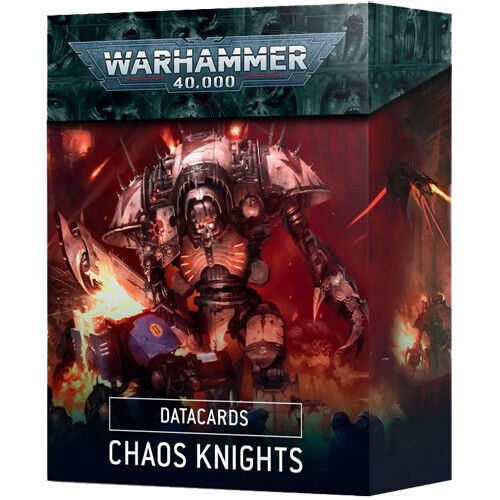 Warhammer 40K: Datacards - Chaos Knights (9th Edition)