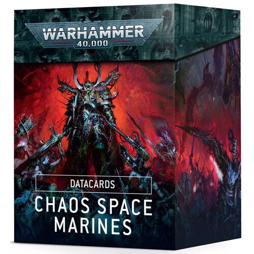 Warhammer 40K: Datacards - Chaos Space Marines (9th Edition) -=NEW=-