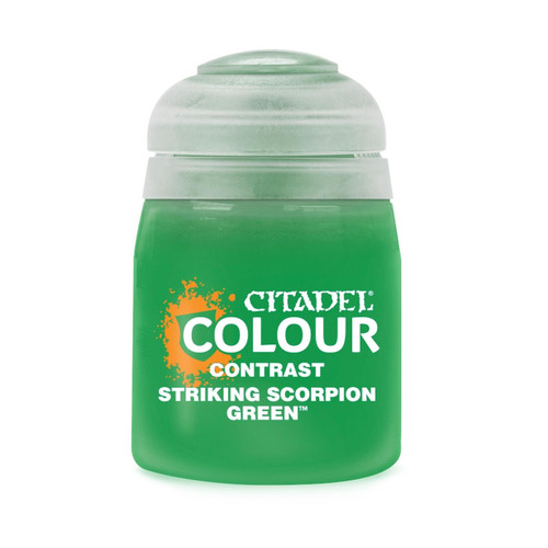 Citadel Colors - Contrast - Hobby Paint - Striking Scorpion Green (18ml)