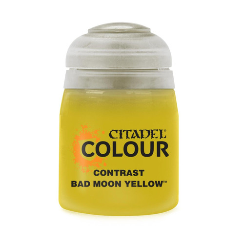 Citadel Colors - Contrast - Hobby Paint - Bad Moon Yellow (18ml)