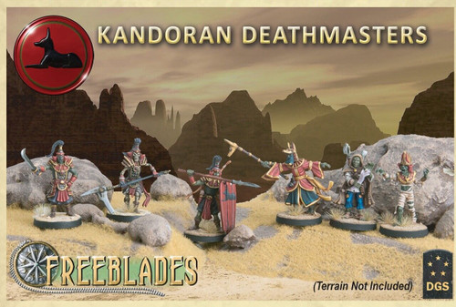 Freeblades Starter Set - Kandoran Deathmasters