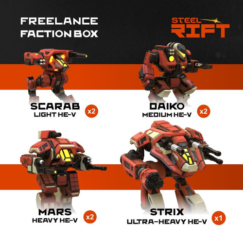 Steel Rift: Freelance Faction Box Set