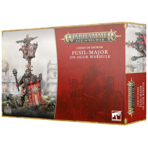 Warhammer Age of Sigmar: Cities of Sigmar - Fusil-Major on Ogor Warhulk