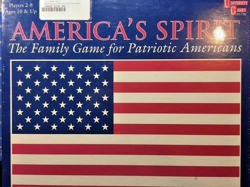 AMERICA'S SPIRIT - Patriotic Family Game (University Games) -=NEW=-