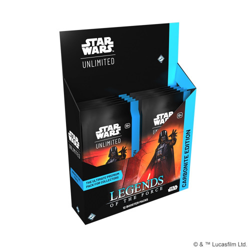 Star Wars Unlimited TCG: Legends of the Force - Carbonite Booster Box Star Wars Unlimited TCG: Legends of the Force - Carbonite Booster Box