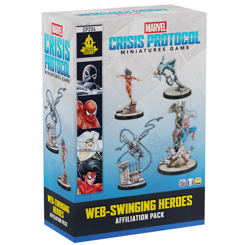 Marvel Crisis Protocol: Web-Swinging Heroes Affiliation Pack Marvel Crisis Protocol: Web-Swinging Heroes Affiliation Pack