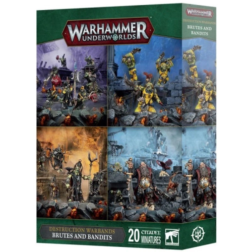 Warhammer Underworlds: Destruction Warbands - Brutes & Bandits Warhammer Underworlds: Destruction Warbands - Brutes & Bandits