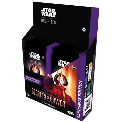Star Wars Unlimited TCG: Secrets of Power - Carbonite Edition Booster Box Star Wars Unlimited TCG: Secrets of Power - Carbonite Edition Booster Box