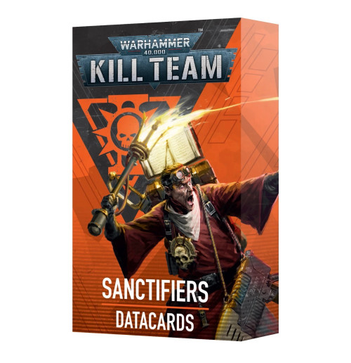 Warhammer 40k Kill Team Sanctifiers DATA CARDS