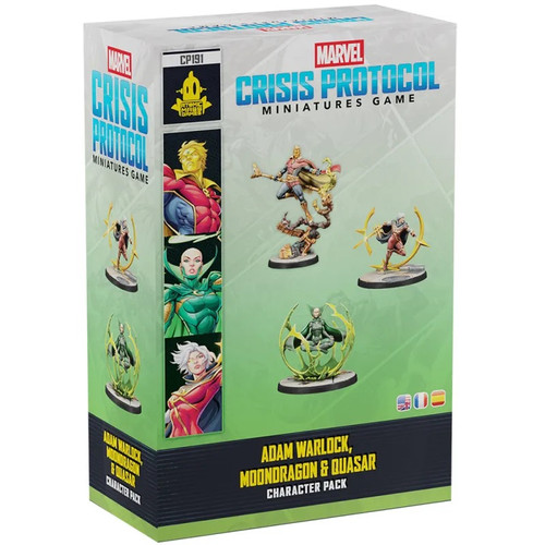 Marvel Crisis Protocol: Adam Warlock, Moondragon, & Quasar