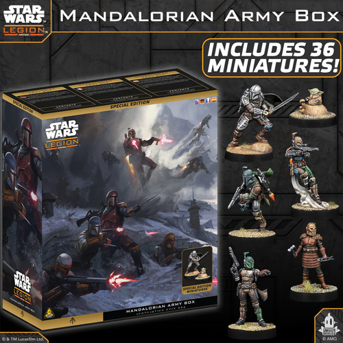 Star Wars: Legion - Mandalorian Special Edition Army Box