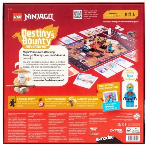 LEGO Ninjago: Destiny's Bounty Adventures - Board Game