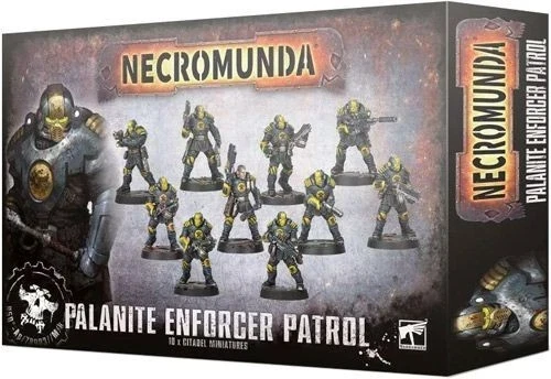 Necromunda: Palanite Enforcer Captains & Sergeants