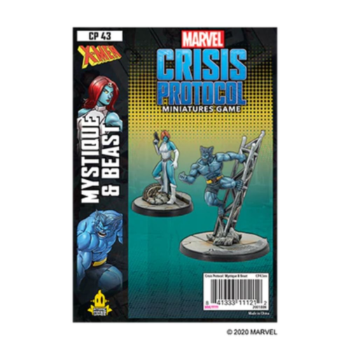 Mystique & Beast - X-Men - Marvel Crisis Protocol - Asmodee -=NEW=-