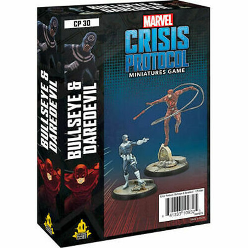 Marvel Crisis Protocol - Bullseye & Daredevil -=NEW=- Miniatures Expansion