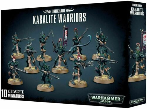 Games Workshop - Warhammer 40K - Drukhari Kabalite Warriors -=NEW=-