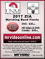 University of New Mexico - 2017 Zia Marching Band Fiesta - 10/28/2017