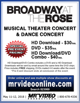 The Rose Theater - 2018 Broadway at the Rose - 5/11-12/2018