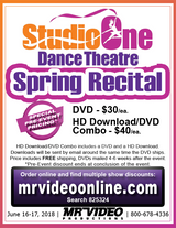 Studio One Dance Theatre - Spring Recital - 6/16-17/2018