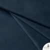 Drape of 10 oz Sailor Blue Waxed Canvas Fabric — flexible, durable non-toxic waterproof cotton duck in deep navy tone