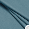Smoke Blue 10oz cotton duck fabric showing natural body and flexible hand amazing for slipcovers and cornhole bags