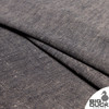 Black Linen Fabric for Draperies - wholesale - 9oz. Asphalt 