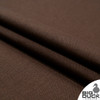 Designer Linen and Cotton Fabric - Pine Cone Brown 12oz.