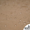unbleached cotton ripstop waxed canvas – tear-resistant ripstop weave, matte water-repellent surface.