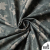 digital camo ripstop nylon fabric displaying crosshatch reinforcement pattern used in military and tactical textiles.