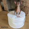 Canvas cover for sofa to protect sofa against pets/animals - cotton canvas fabric