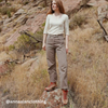 Modern pants made from 10oz Canvas Fabric - Big Duck Canvas