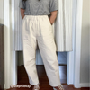 pants made from 10oz Natural Preshrunk Cotton Duck Fabric — 58" Width by the Yard
Roll of prewashed cotton canvas, smooth drape and minimal shrinkage, ideal for home décor sewing.